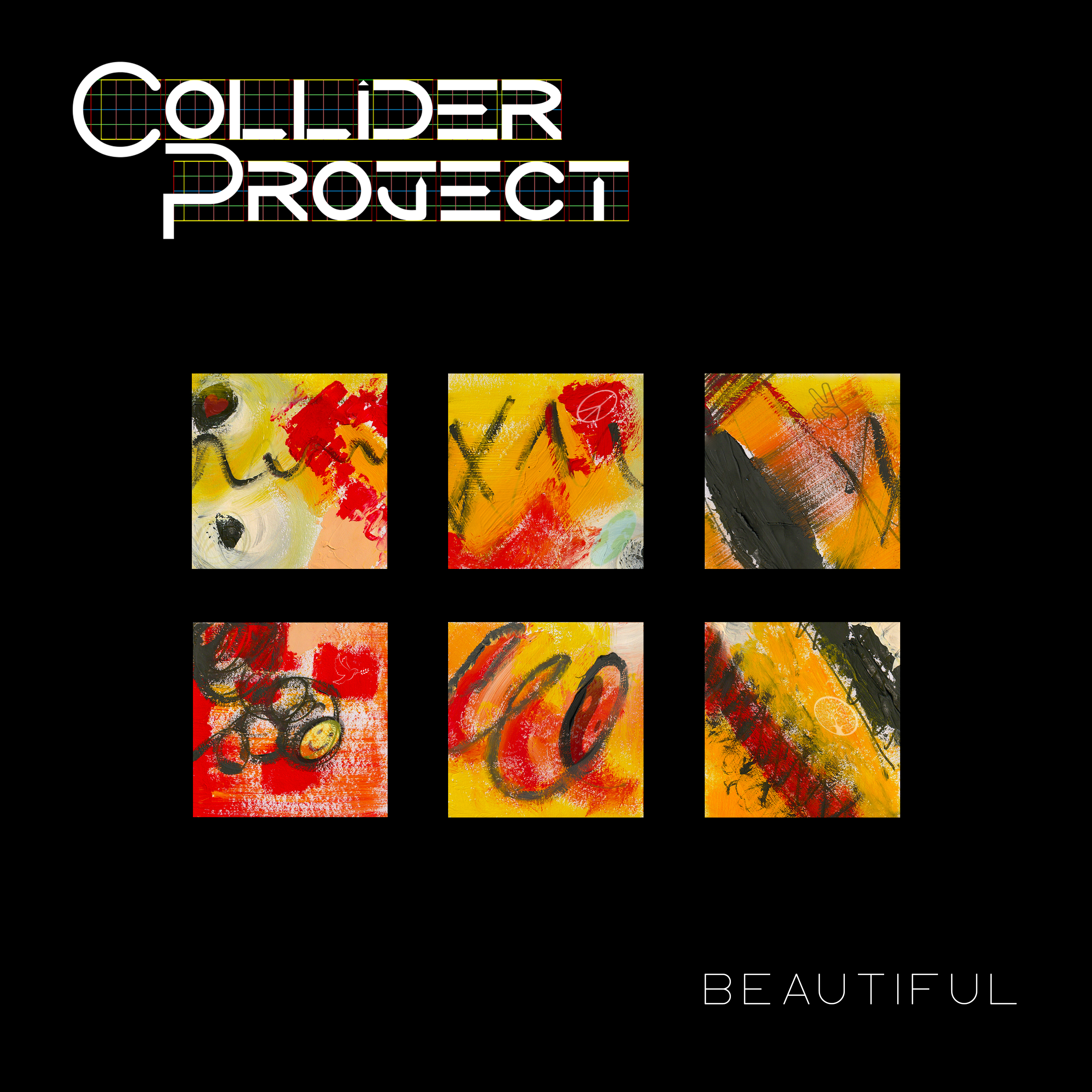 Beautiful album cover artwork by Collider Project
