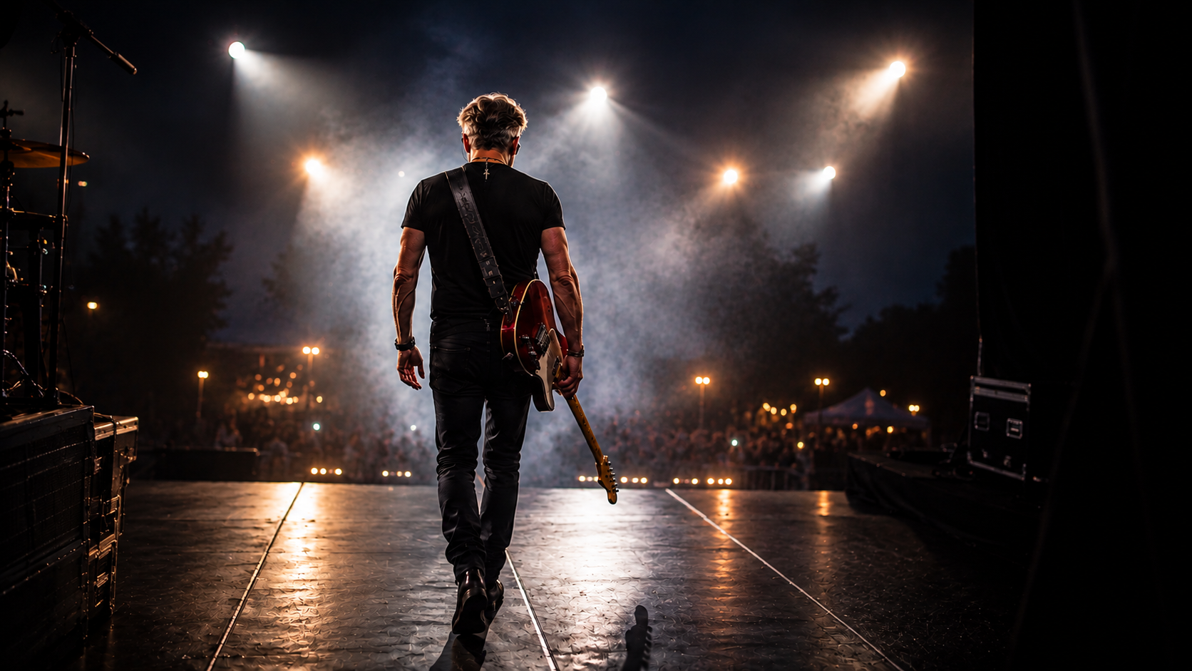 Collider Project live performance photograph — stage walkon